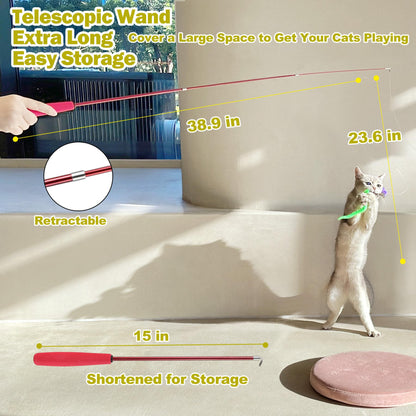 Cat Toys for Indoor Cats, Interactive Cat Toy
